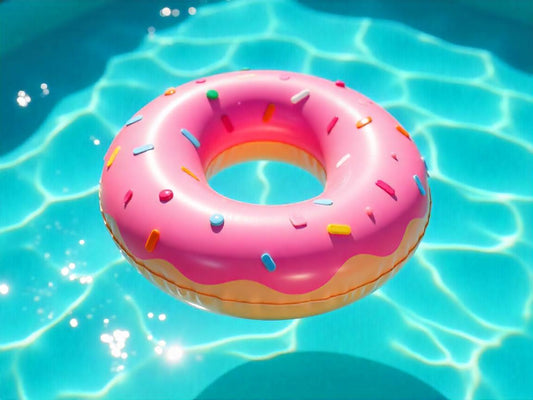 Donut gonflable